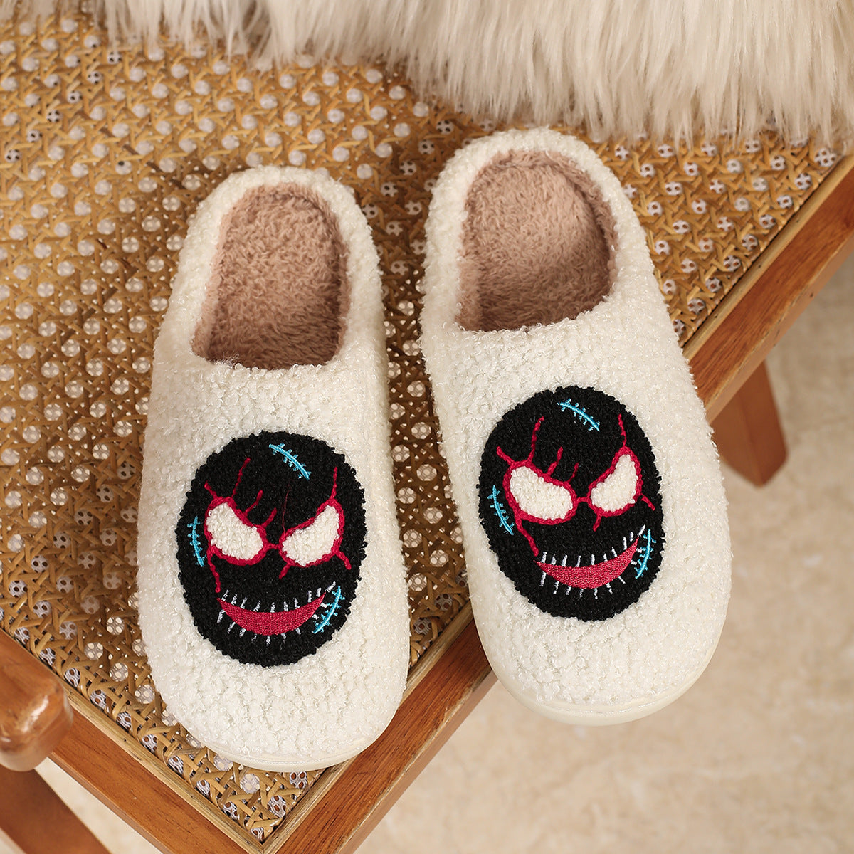 Halloween Warm Indoor Non Slip Cotton Slippers