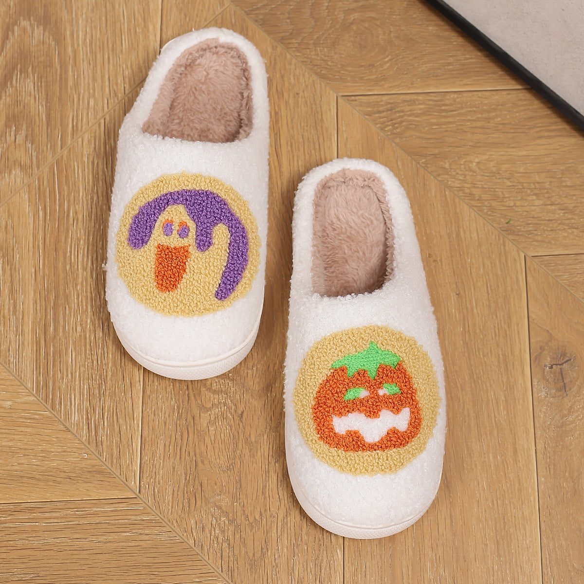 Halloween Warm Indoor Non Slip Cotton Slippers